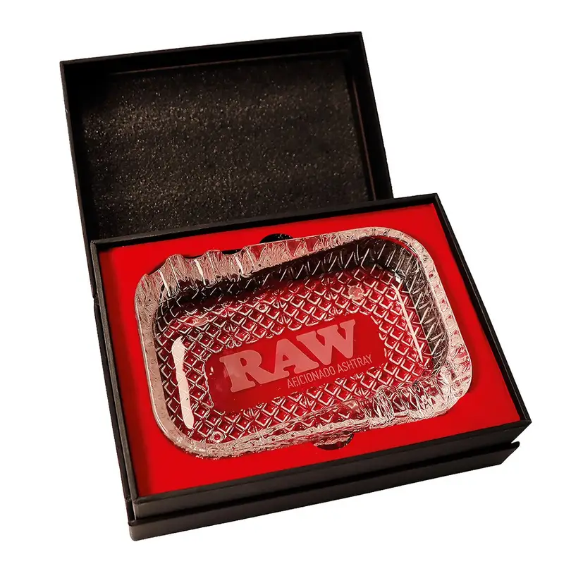 Cenicero Raw Ruby Red