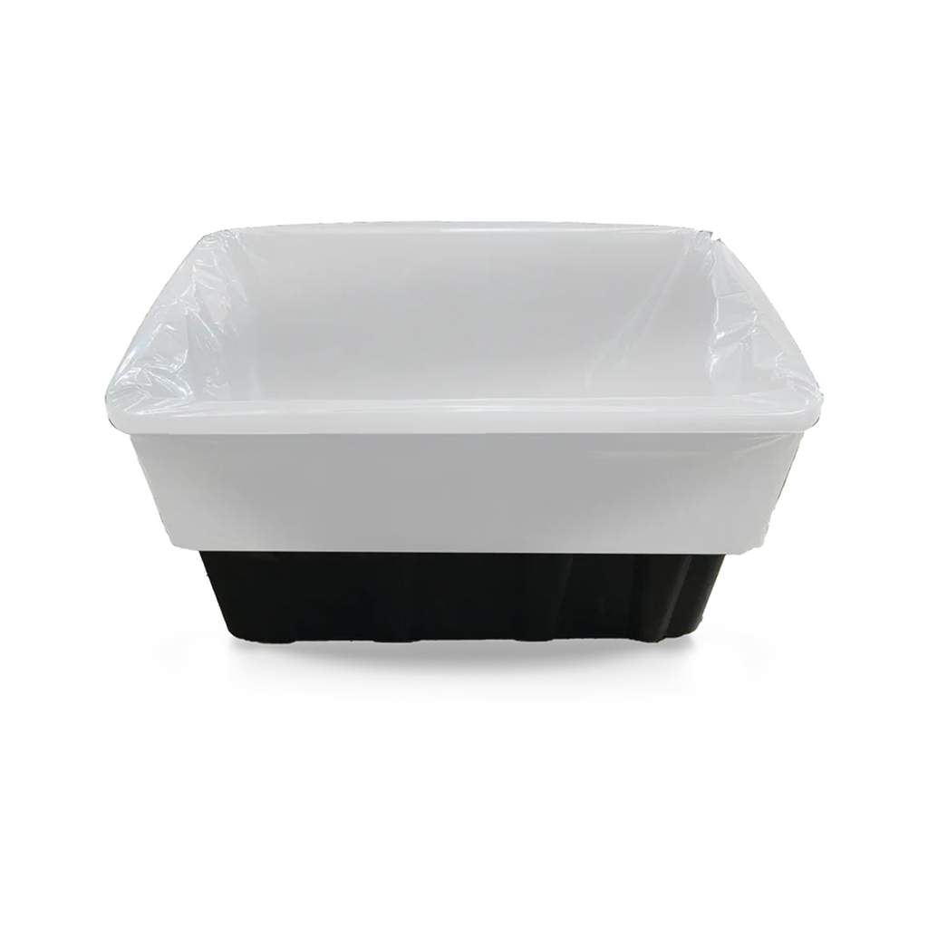 Grove Bags White Tote Liner Cuadrada - 100 litros (27 gal) - 1 Un.