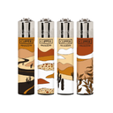 [CLCOL24] Encendedores CLIPPER - Colección Desert Life - Display 48x
