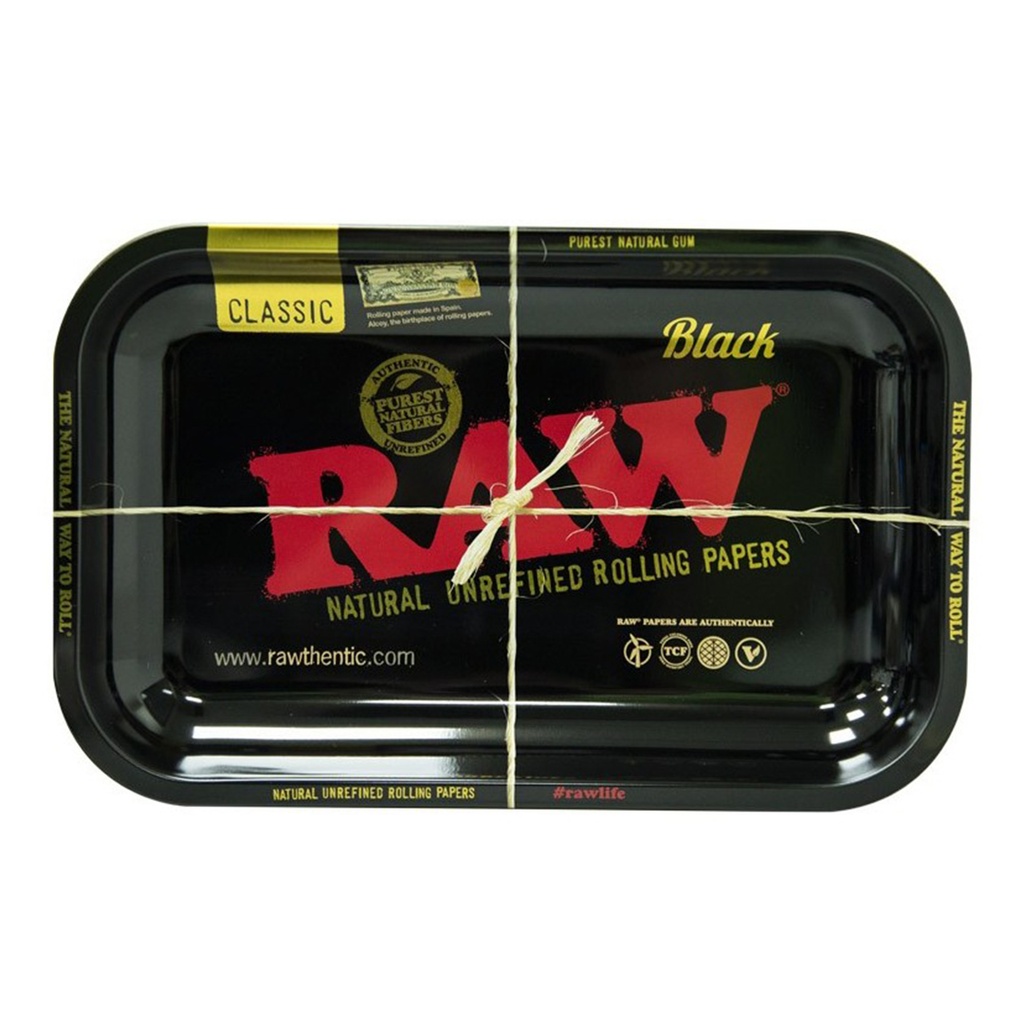 Bandeja Raw Metal Black Small