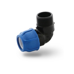 [919-20-B] Acquedotto Codo 90º PN16 - 20 mm con Rosca Macho 3/4"