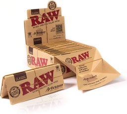 [RAWARTKS] Hojillas Raw Artesano King Size con Filtros - Display 15x